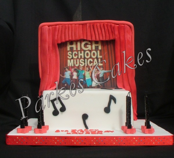 high school musical birthday cake